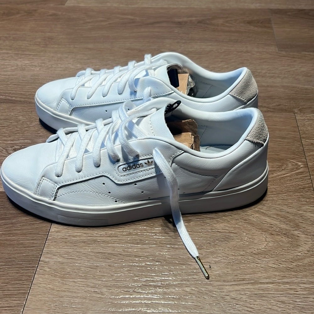Adidas women’s sleek ‘crystal white’